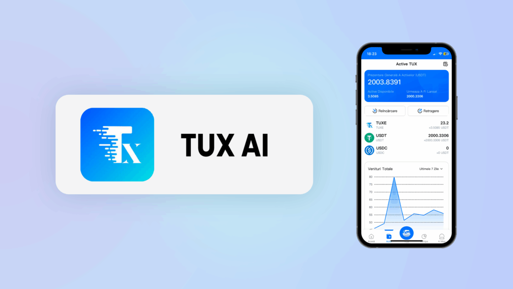 TUX AI (Ponzi Scam) - Arnaque à la cryptomonnaie en Italie 🇮🇹 et Moldavie 🇲🇩